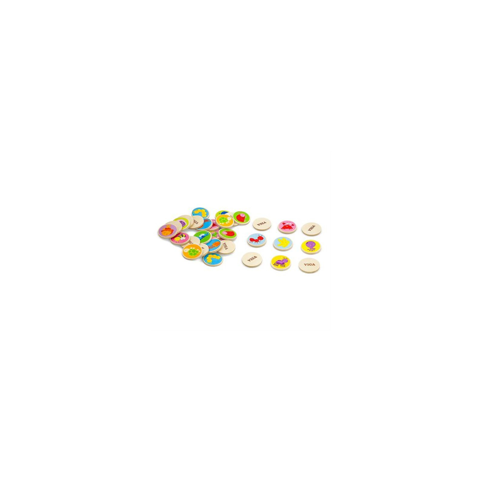 Развивающая игрушка Viga Toys Мемори-фауна, 32 карточки (50126) изображение 3