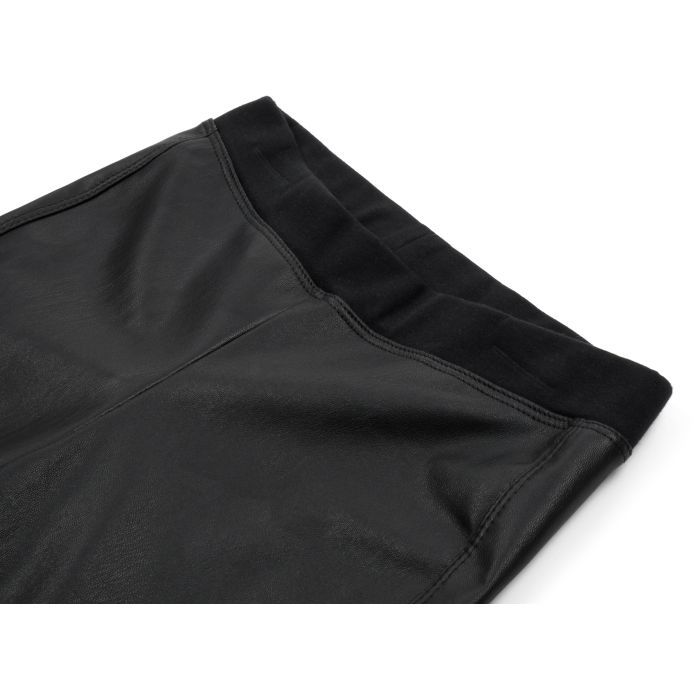 Штаны детские Lovetti экокожа (5615-170G-black) изображение 3