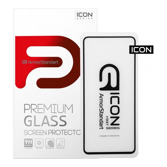 Скло захисне Armorstandart Icon Xiaomi Pocophone F2 Pro Black (ARM56245-GIC-BK)