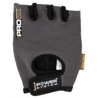 Photos - Gym Gloves Power System Рукавички для фітнесу  Pro Grip PS-2250 L Grey (PS-2250LGrey/2 