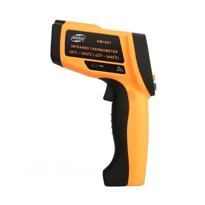 Пірометр Benetech промисловий USB -30-1650°C GM1651 (GM1651) зображення 2