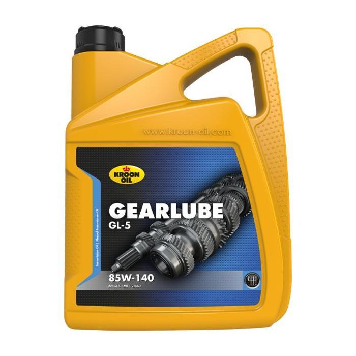 Трансмиссионное масло Kroon-Oil GEARLUBE GL-5 85W-140 5л (KL 01329)