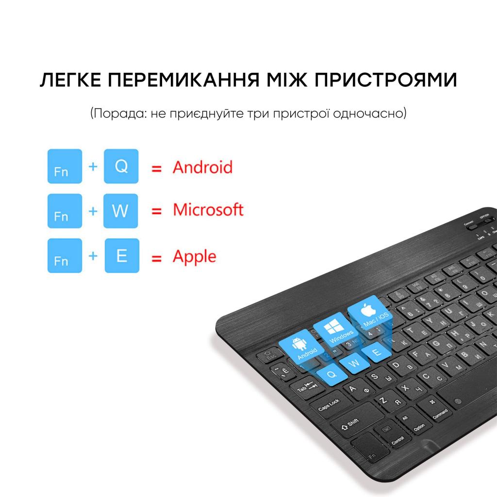 Чехол для планшета AirOn Premium Samsung Galaxy Tab S6 Lite (SM-P610/P615) + Bluetoot (4821784622497) изображение 6