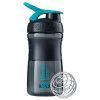 Шейкер спортивный BlenderBottle SportMixer 590ml Black/Teal ORIGINAL (SM 20oz Black/Teal)