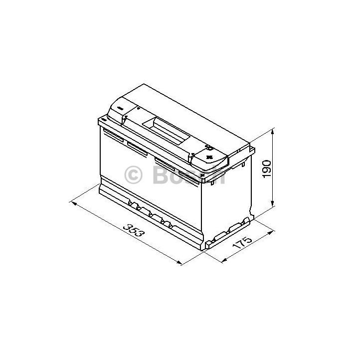 Аккумулятор автомобильный Bosch светодиодная (0 092 S50 130) изображение 6