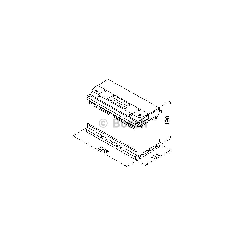 Аккумулятор автомобильный Bosch светодиодная (0 092 S50 130) изображение 6