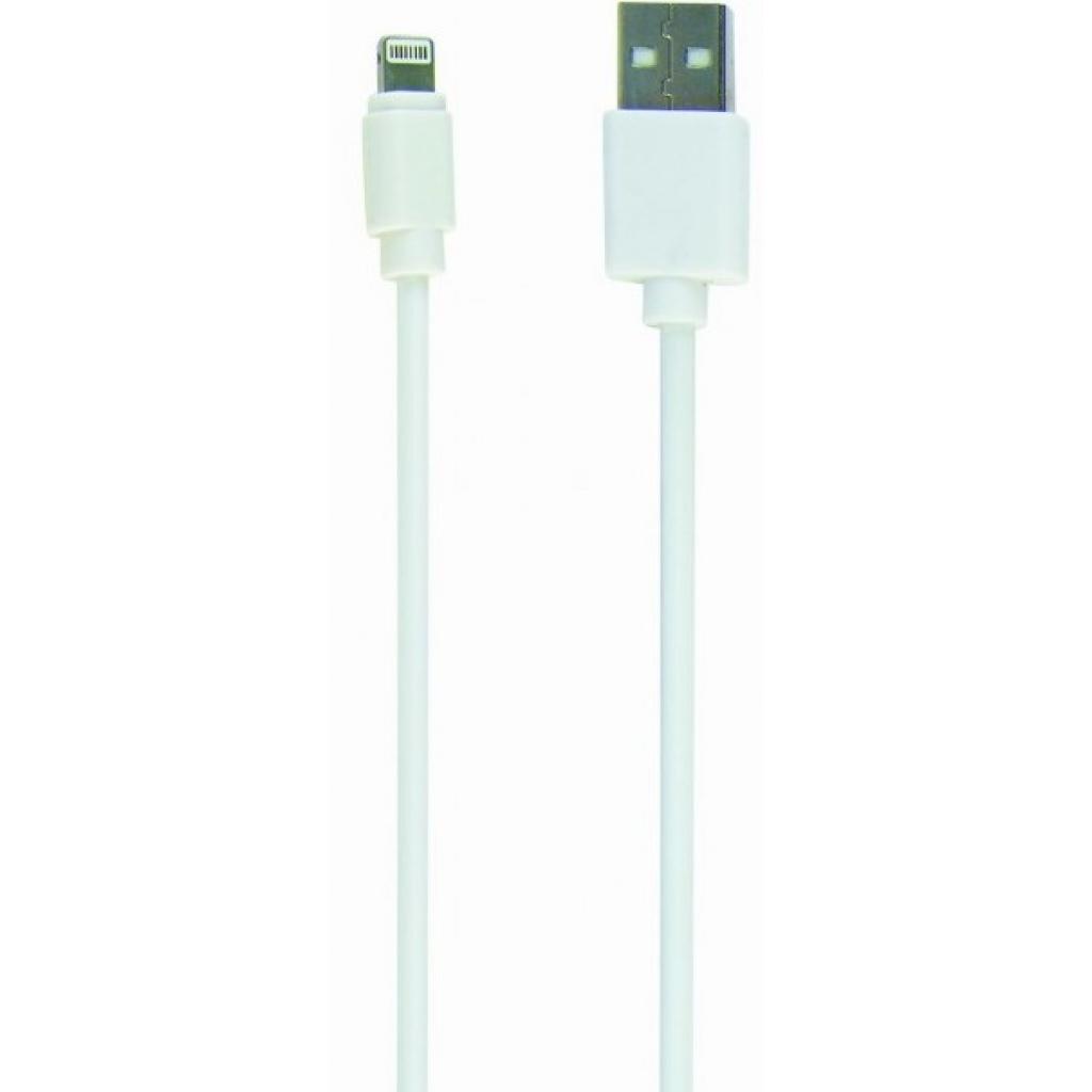 Дата кабель USB 2.0 AM to Lightning 1.0m Cablexpert (CC-USB2-AMLM-W-1M) зображення 2
