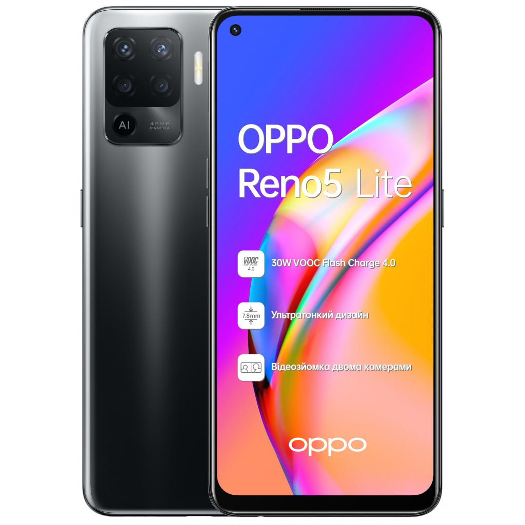 Мобільний телефон Oppo Reno5 Lite 8/128GB Black (OFCPH2205_BLACK) зображення 11