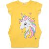 Платье детское Breeze с единорогом (15744-98B-yellow)