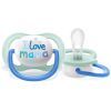 Пустушка Philips AVENT Ultra Air I love… для хлопчиків 0-6 міс (SCF080/01) зображення 2