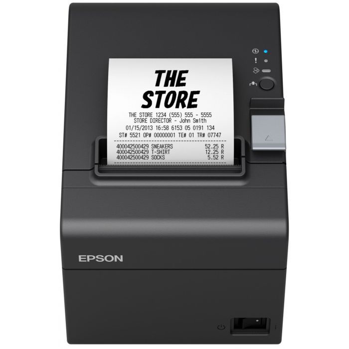 Принтер чеків Epson TM-T20III ethernet, black (C31CH51012) зображення 5