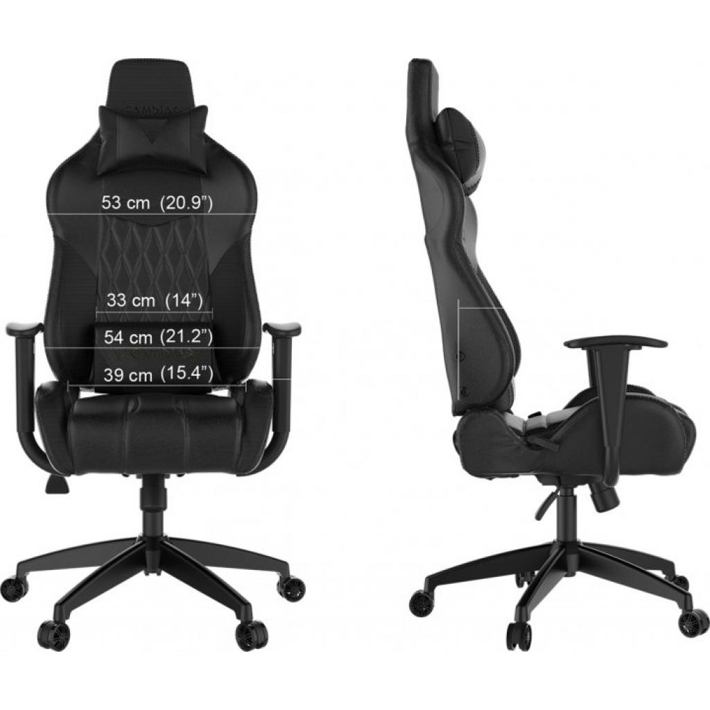 Кресло игровое Gamdias Achilles E2 Gaming Chair Black (4712960132597) изображение 10