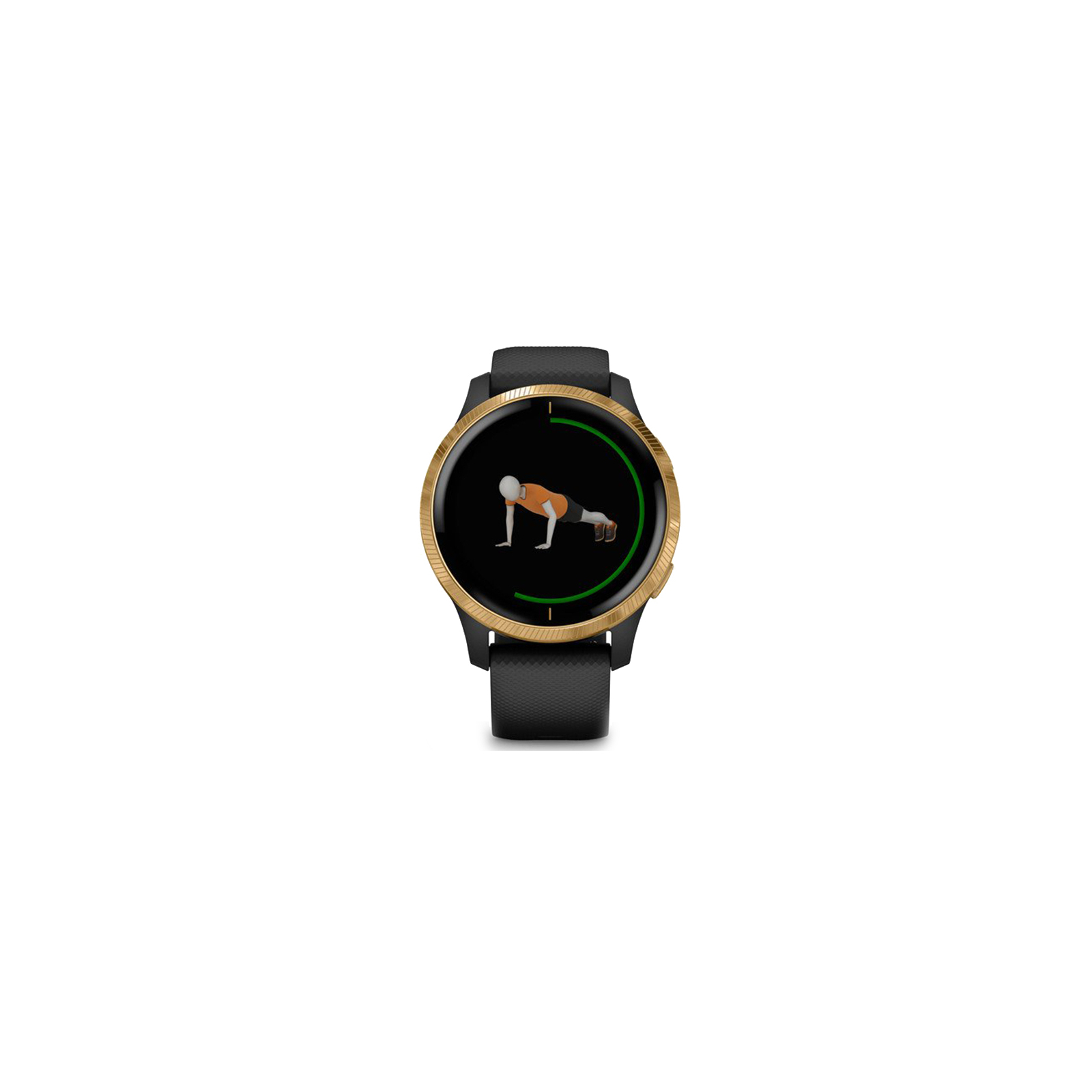 Смарт-годинник Garmin Venu, Black/Gold, GPS navy (010-02173-33) зображення 2