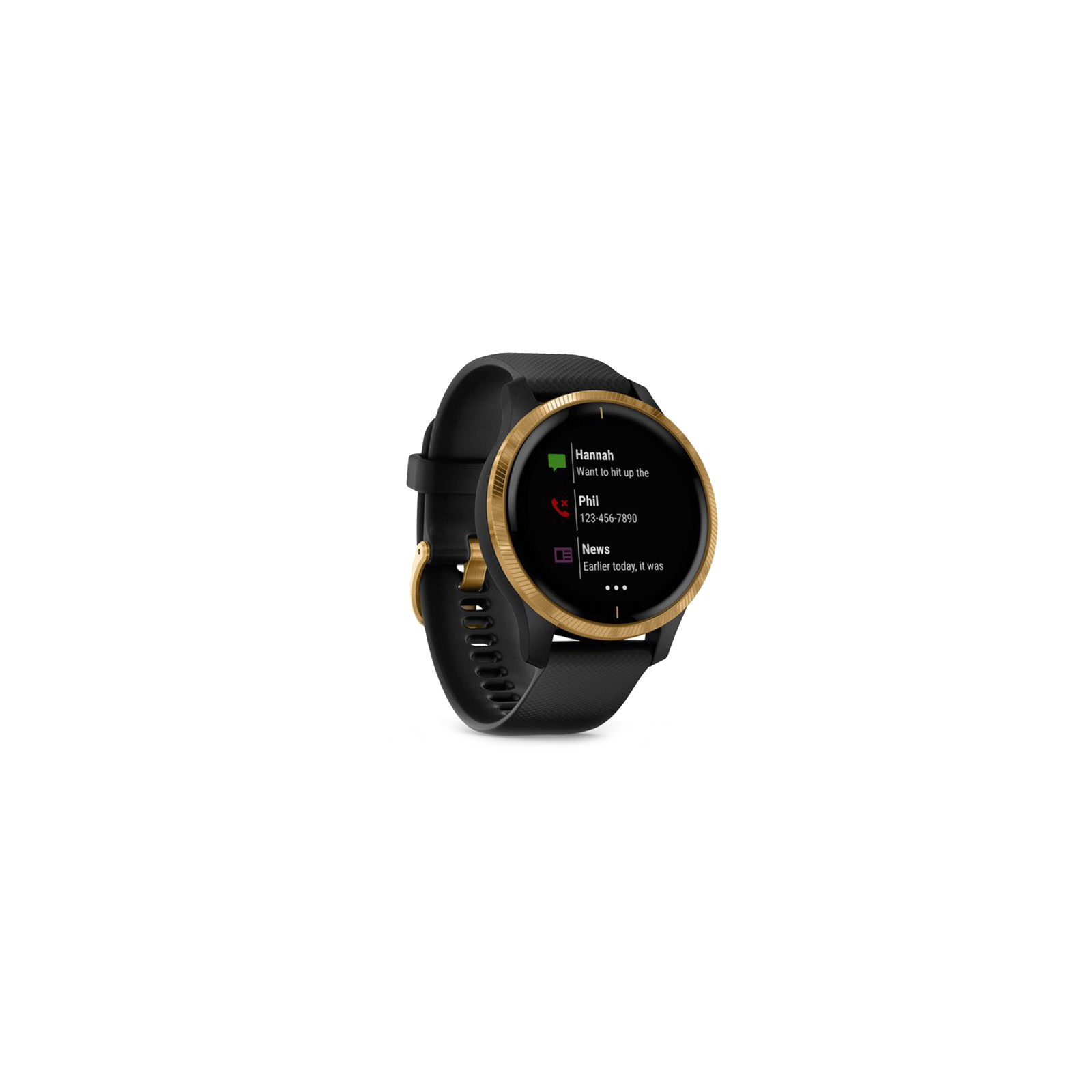 Смарт-годинник Garmin Venu, Black/Gold, GPS navy (010-02173-33) зображення 3