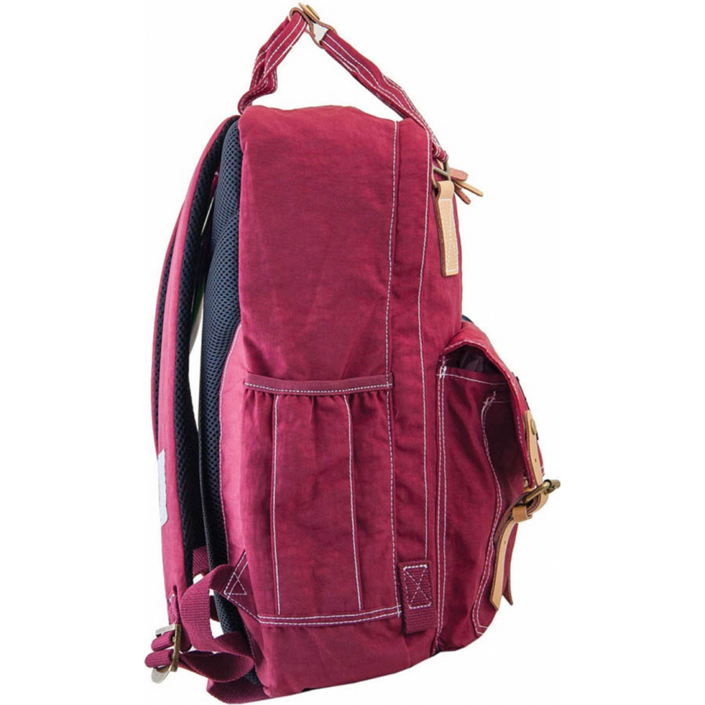 Рюкзак школьный Yes OX 195 бордовый (554020) изображение 4