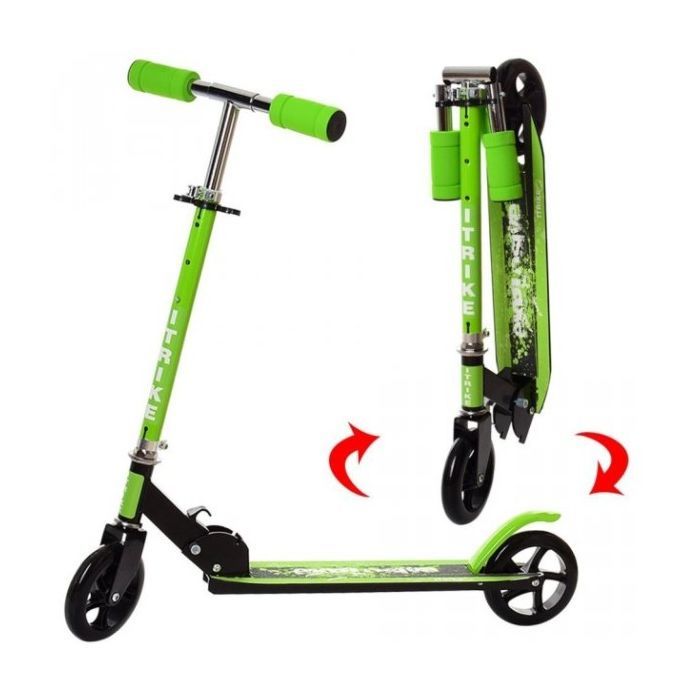 Самокат iTrike SR 2-005-GRB green изображение 2