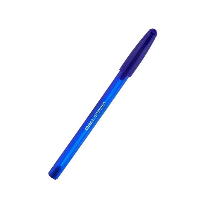 Ручка кулькова Unimax Trio, синя (UX-104-02) зображення 2