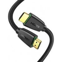 Кабель мультимедийный HDMI M to HDMI M 1.0m nylon braid black Ugreen (40408) изображение 3