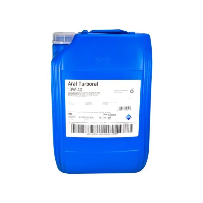 Моторное масло Aral Turboral 10W-40, 20 л (73208)