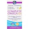 Жирные кислоты Nordic Naturals Комплекс Омега-D3, Лимон, 1000 мг, 60 гелевых капсул (NOR01778)