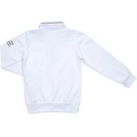 Футболка детская Blueland поло с длинным рукавом (10783-134B-white) изображение 2