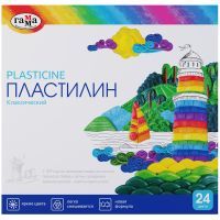 Пластилин Гамма Классический + стек 24 цветов 480 г (281036)
