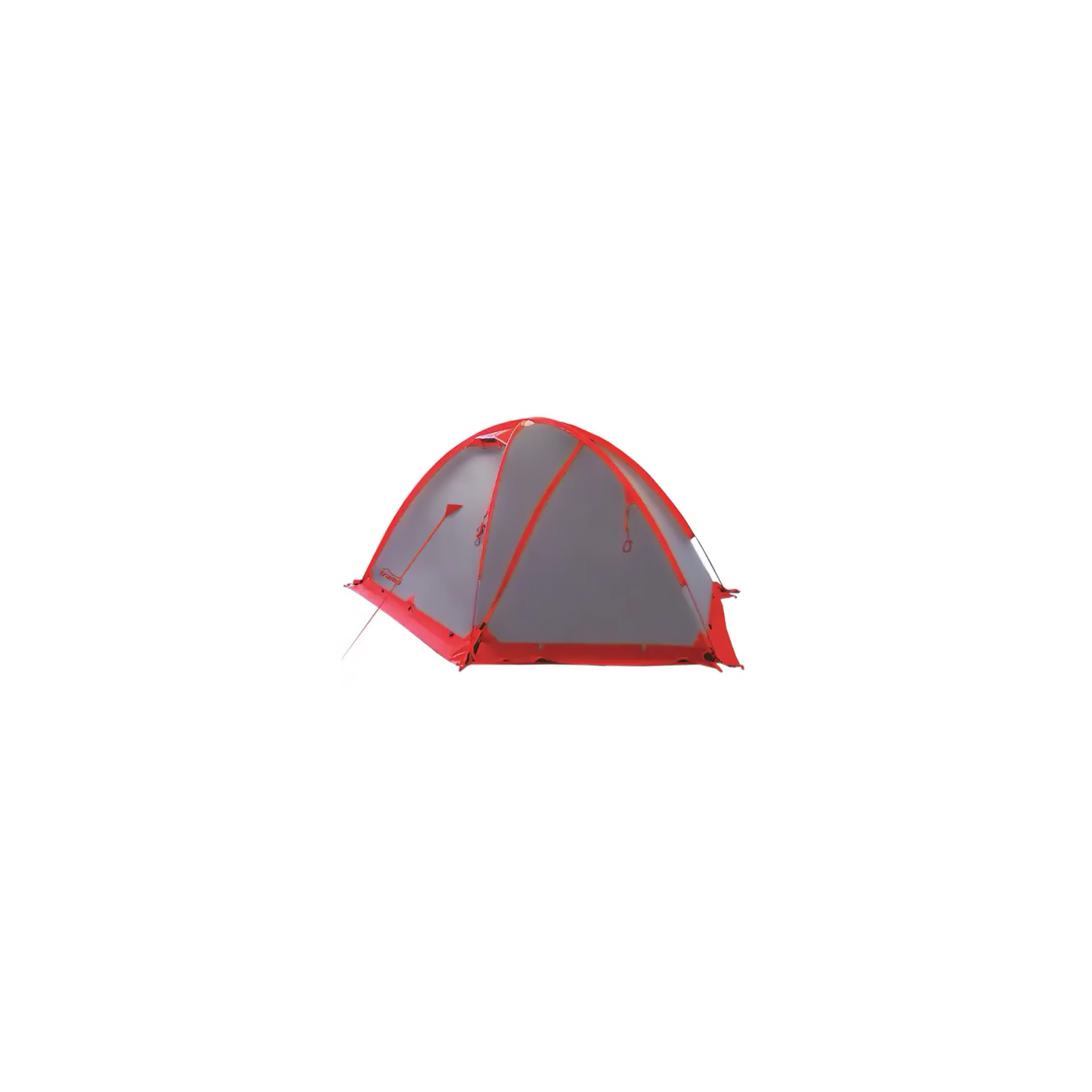 Палатка Tramp Rock 3 V2 Grey/Red (TRT-028)