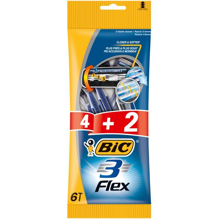 Бритва Bic Flex 3 4 шт. (3086123242524)