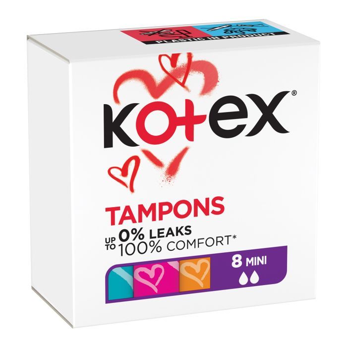 Тампоны Kotex Mini 8 шт. (5029053534527) изображение 2