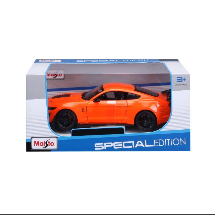 Машина Maisto 2020 Ford Mustang Shelby GT500 оранжевый 1:24 (31532 orange) изображение 5