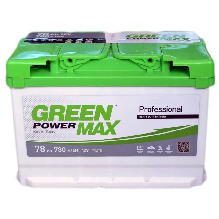Аккумулятор автомобильный GREEN POWER MAX 78Ah (000026093)