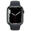 Смарт-годинник Apple Watch Series 7 GPS 45mm Midnight Aluminium Case with Black S (MKN53UL/A) зображення 2