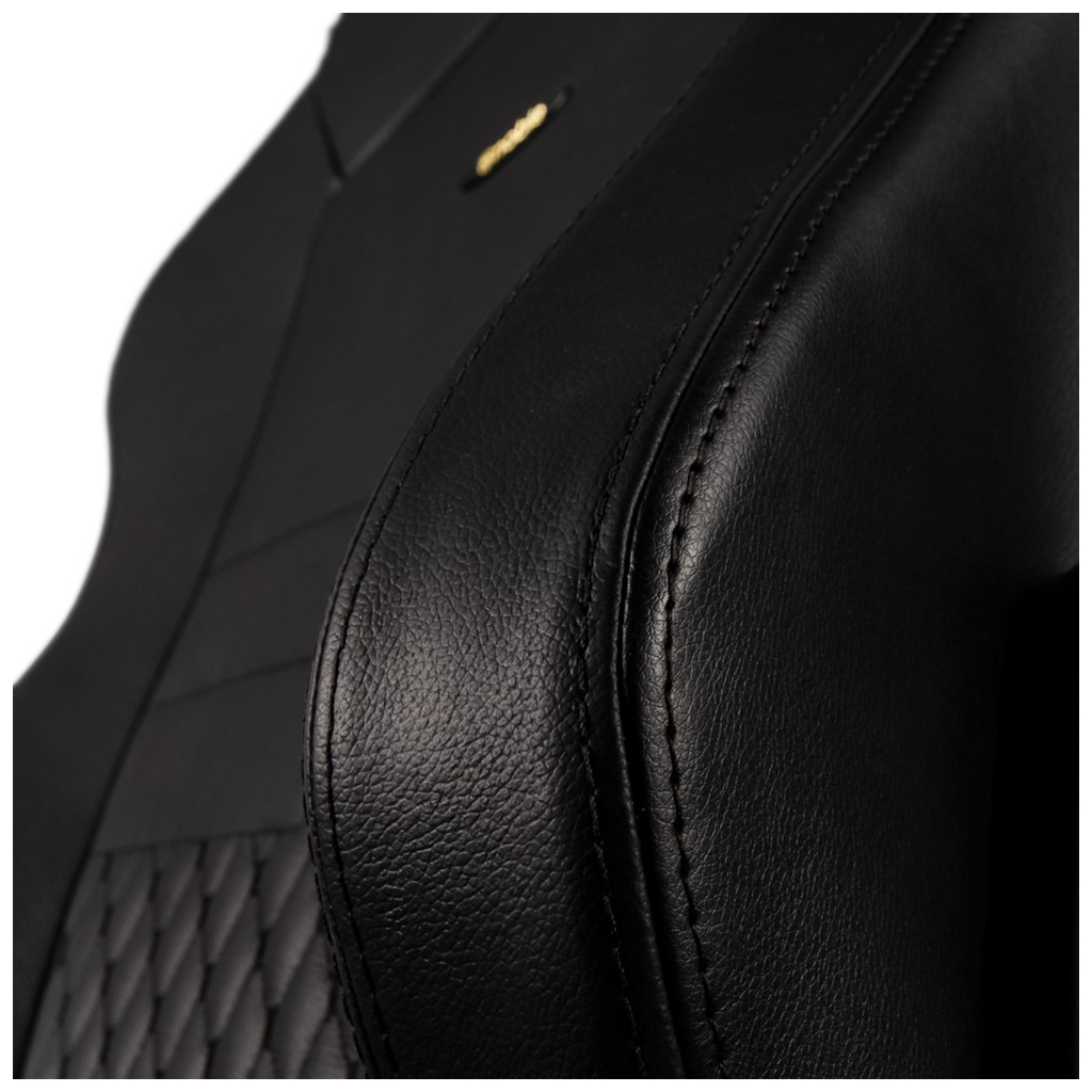Кресло игровое Noblechairs Hero Real Leather Black (NBL-HRO-RL-BLA) изображение 7