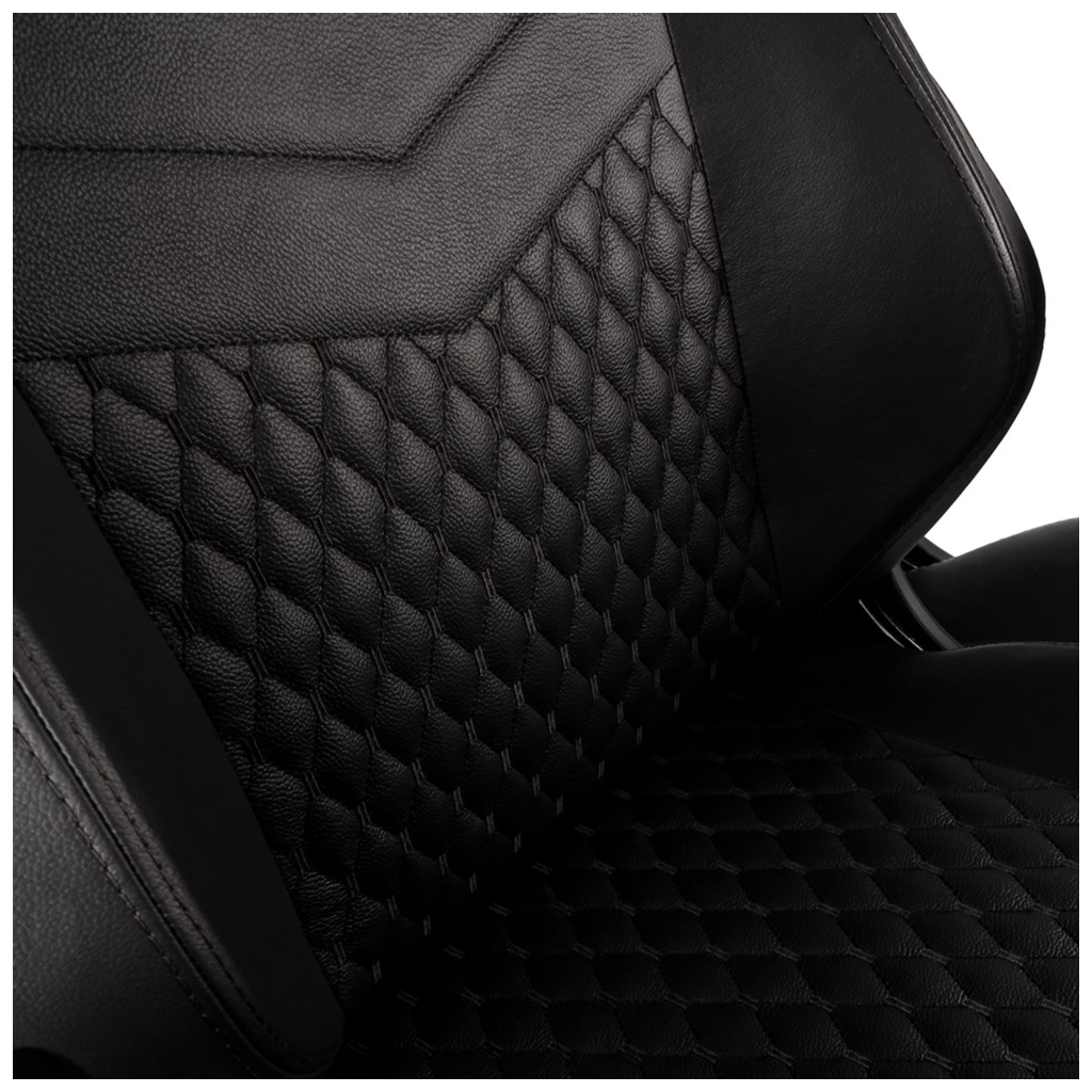 Кресло игровое Noblechairs Hero Real Leather Black (NBL-HRO-RL-BLA) изображение 8