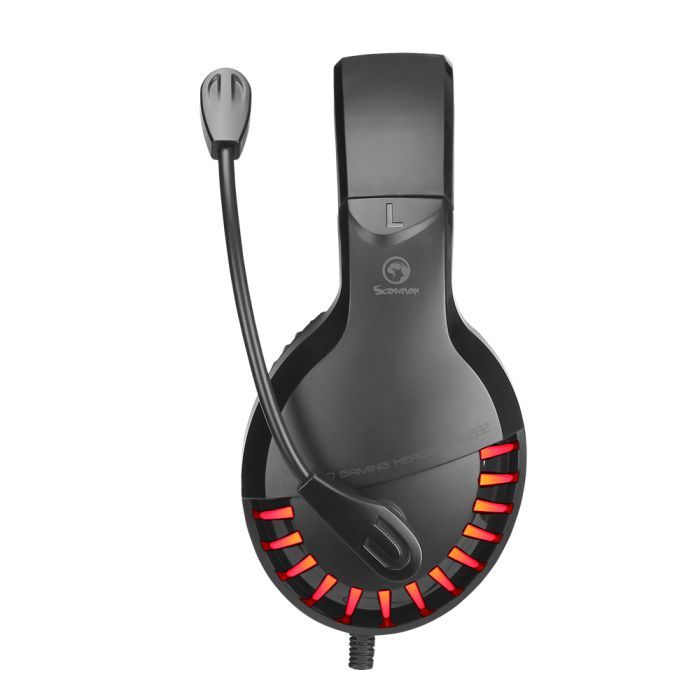 Наушники Marvo HG8932 LED Black/Red (HG8932) изображение 2