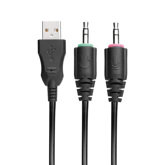 Наушники Marvo HG8932 LED Black/Red (HG8932) изображение 4