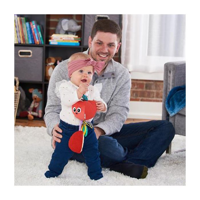 Игрушка на коляску Lamaze Яблочко с прорезывателем (L27383) изображение 4