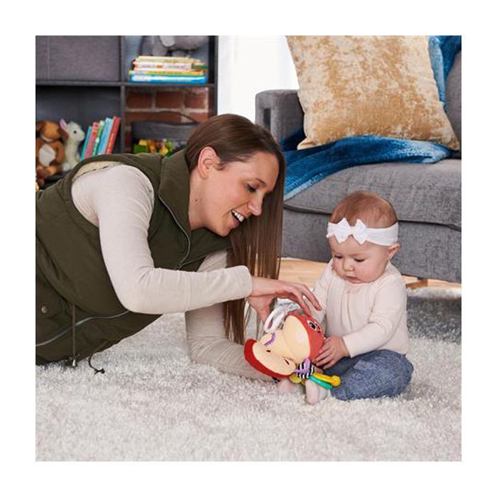 Игрушка на коляску Lamaze Яблочко с прорезывателем (L27383) изображение 6
