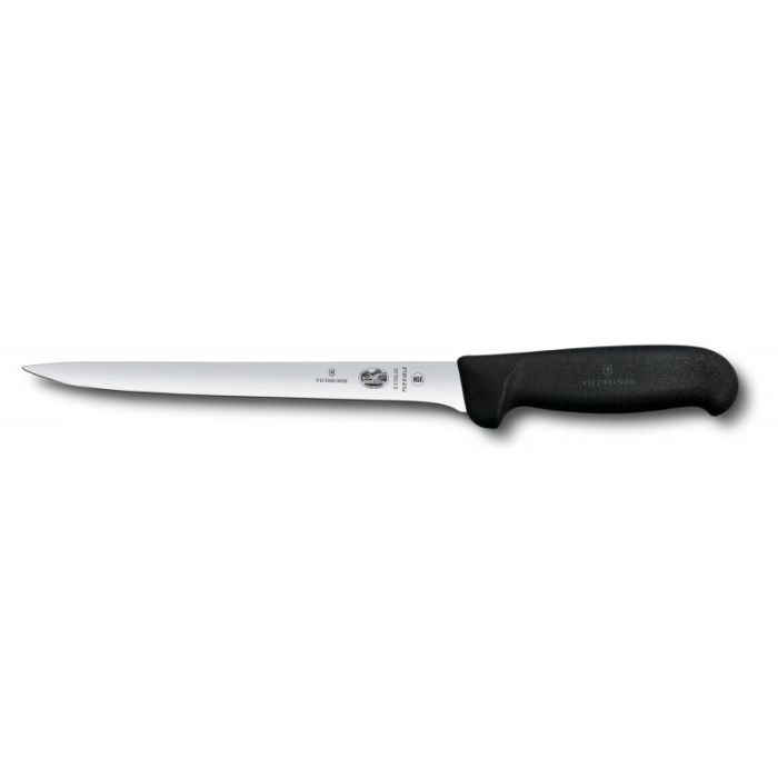 Кухонный нож Victorinox Fibrox Filleting Flexible 20 см Black (5.3763.20)