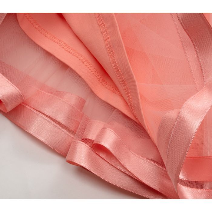 Плаття дитяче Breeze з фатиновою спідницею (12302-86G-peach) зображення 4