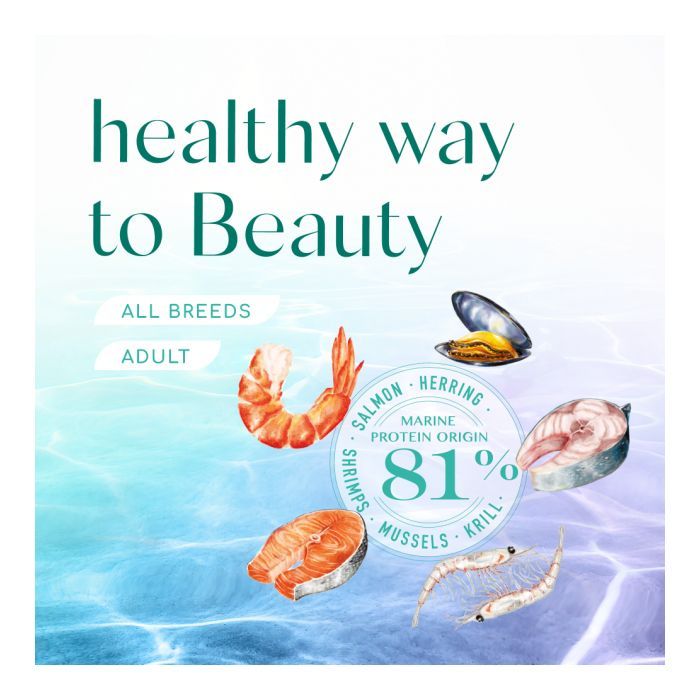 Сухой корм для кошек Optimeal Beauty Fitness беззерновой на основе морепродуктов 4 кг (4820215366045) изображение 8