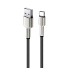 Дата кабель USB 2.0 AM to Lightning 1.0m head metal black ColorWay (CW-CBUL046-BK) изображение 5