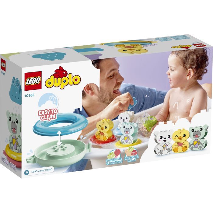 Конструктор LEGO DUPLO My First Веселое купание: Плавающий поезд с животными (10965) изображение 7