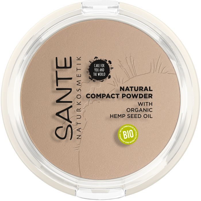 Пудра для лица Sante Natural Compact Powder 02 - Neutral Beige 9 г (4025089085386)
