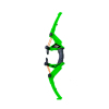 Игрушечное оружие Zing лук серии Air Storm - АРБАЛЕТ - зеленый (AS979G) изображение 2