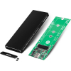 Карман внешний Maiwo M.2 SSD (NGFF) SATA USB3.1 GEN2 Type-C al. (K16NC black) изображение 3