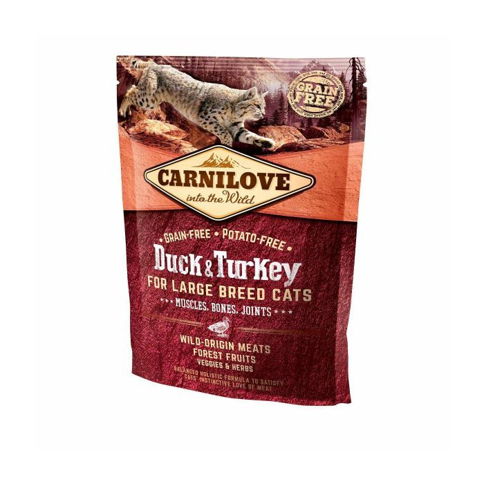 Сухий корм для кішок Carnilove Cat Large Breed 400 г (8595602512775)