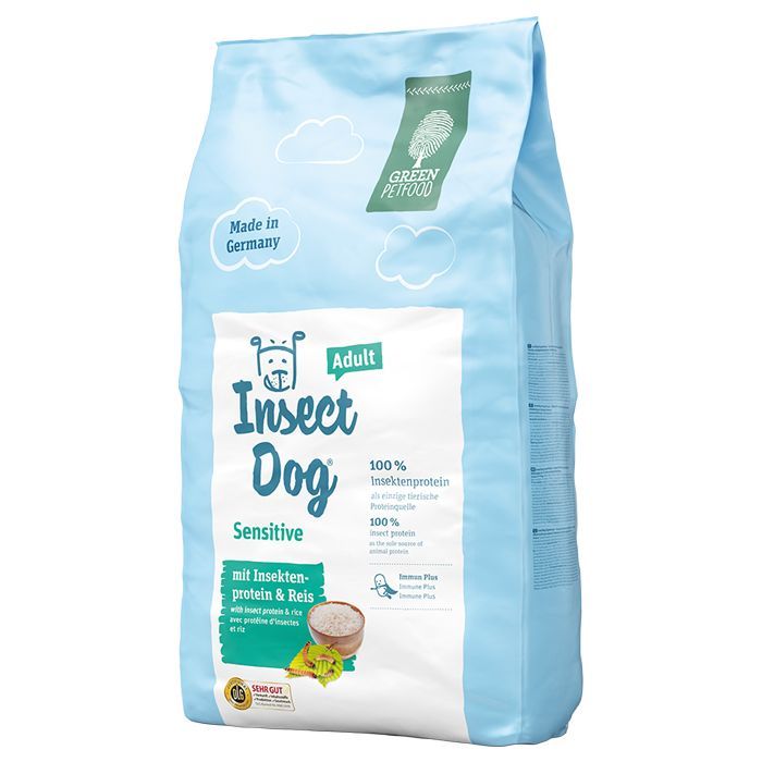 Сухий корм для собак Green Petfood InsectDog Sensitive 900 г (4032254748076)