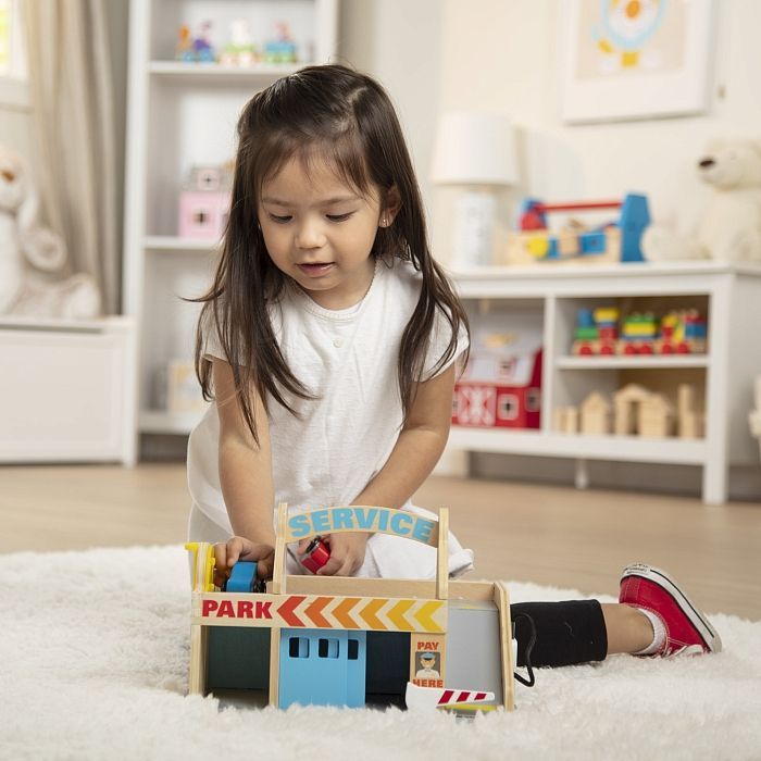 Игровой набор Melissa&Doug деревянный "СТО" (MD19271) изображение 4