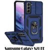 Чохол до мобільного телефона BeCover Military Samsung Galaxy S21 FE SM-G990 Blue (707365)